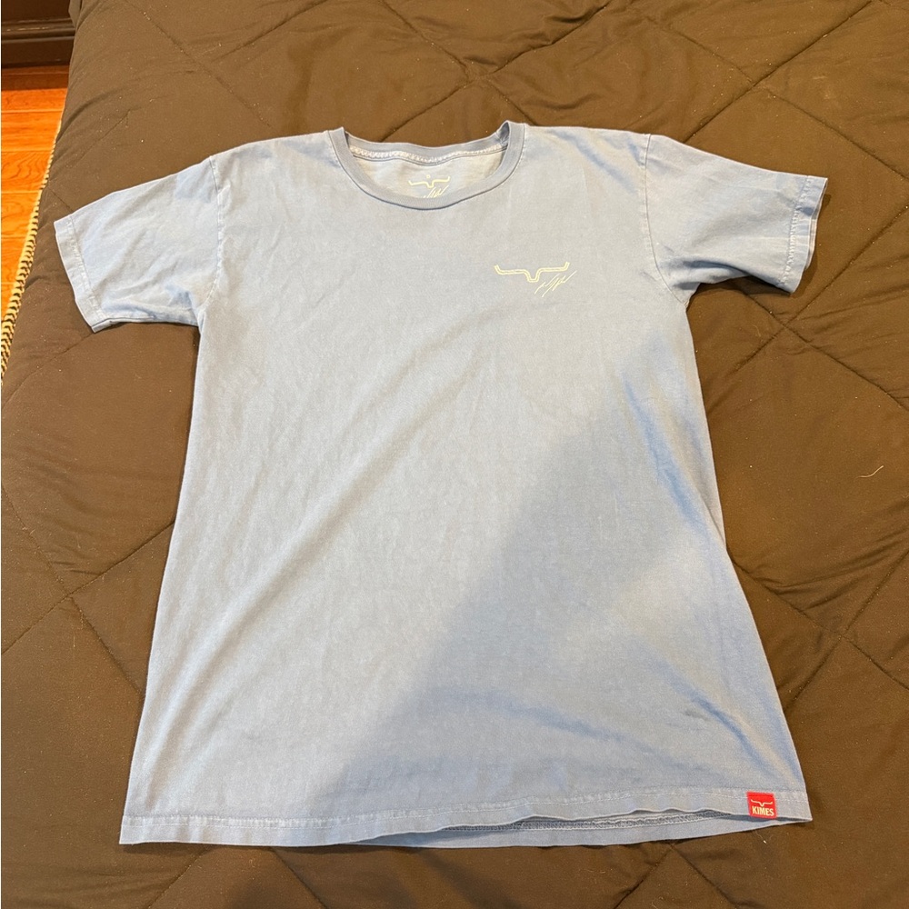 Kimes Ranch Light Blue Short Sleeve Logo Tee